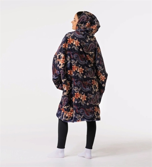 Huggie - Japanese Dragon - Giant Blanket Hoodie - Kæmpe Tæppe Hættetrøje